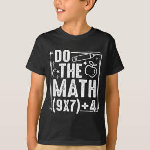Do The Math 67 Meme 6 7 Funny Six Seven Women T-Shirt