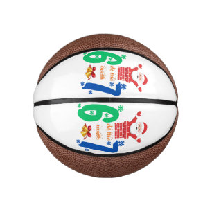 Do The Math 67 Meme Christmas Mini Basketball