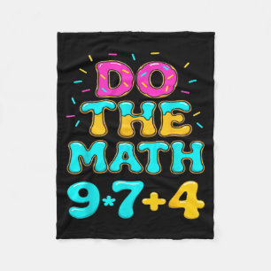 Do The Math 67 Meme Funny Six Seven Men Women Teac Fleece Blanket