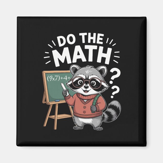 Do The Math 67 Meme Funny Six Seven Teacher Studen Magnet (Front)