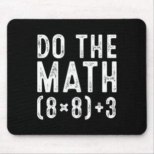 Do The Math 67 Meme Funny Six Seven Teacher Women  Mouse Pad