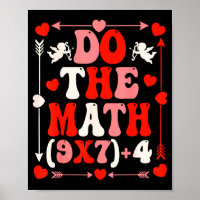 Do The Math Teacher 67 Meme Six Seven Valentine's 