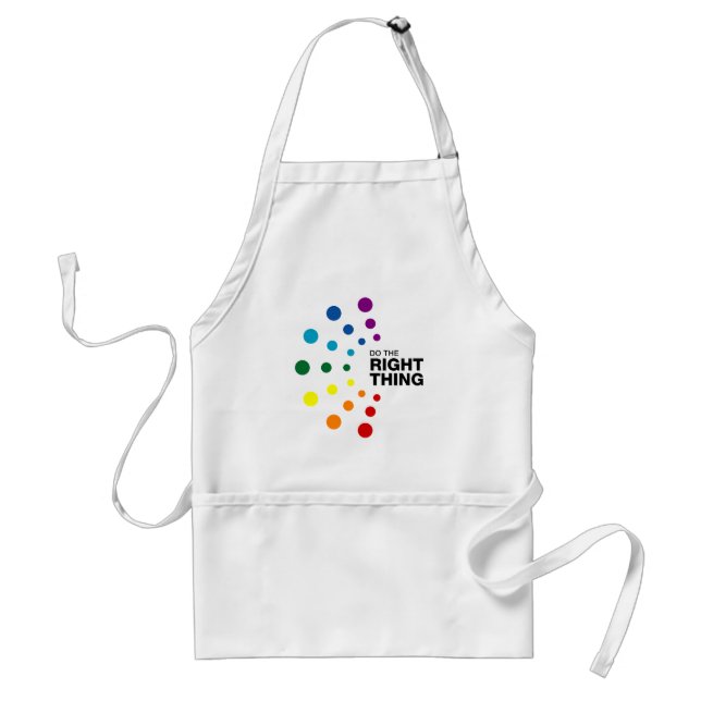 Do The Right Thing (02) Standard Apron (Front)