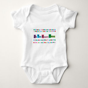 Do The Right Thing Baby Bodysuit