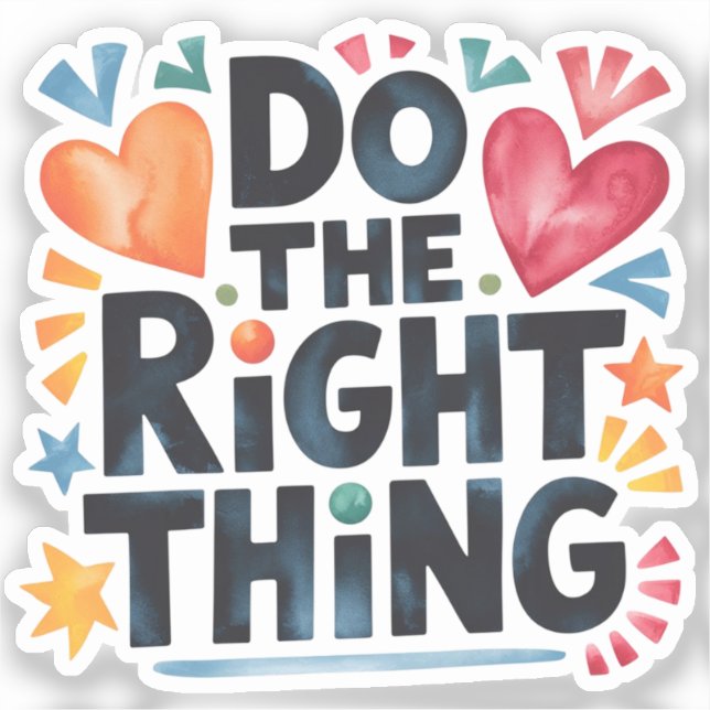 Do the right things (Front)