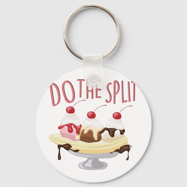 Do The Split Keychain (Front)
