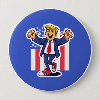 Do the Trump 4 Inch Round Button