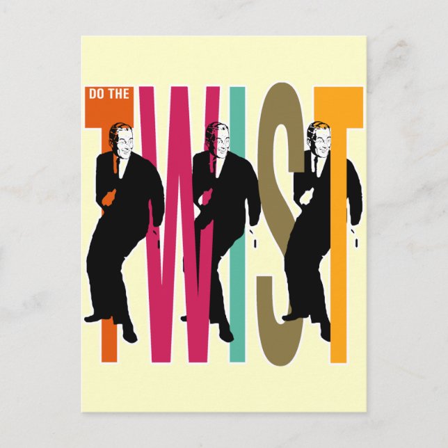 Do The Twist Postcard (Front)