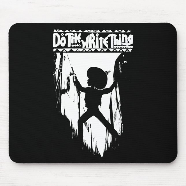 Do The Write Thing Pt135 Sticker  Mouse Pad (Front)