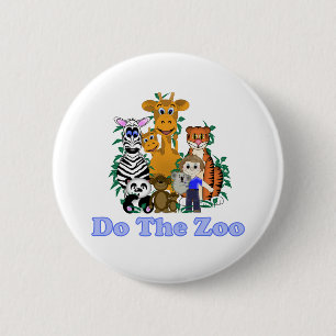 Do The Zoo 2 Inch Round Button