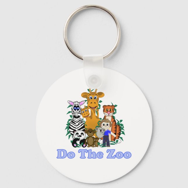 Do The Zoo Keychain (Front)