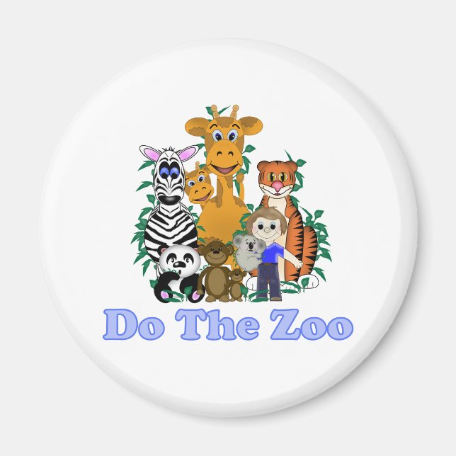 Do The Zoo Magnet (Front)