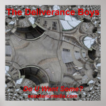 "Do U Want Some" 60cm x 60cm Poster