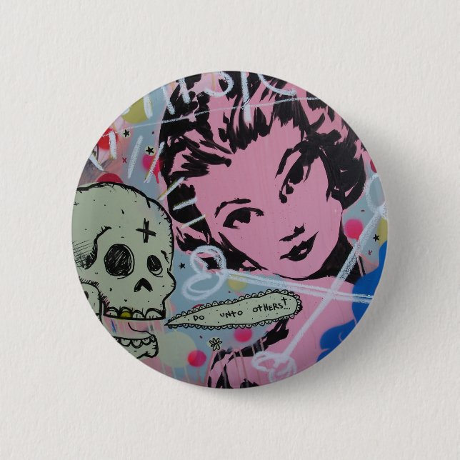 Do Unto Others 2 Inch Round Button (Front)