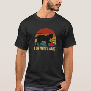 Do What I Want Black Cat Red Cup T-Shirt