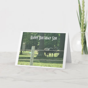 *DO WHAT MAKES YOU HAPPY** ON YOUR BIRTHDAY "SON" CARD