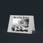 DO WHAT MAKES YOU HAPPY ***SON*** ON BIRTHDAY CARD<br><div class="desc">Let him know YOU CARE - send this fun card today to YOUR SON :)  THANK YOU SO MUCH FOR STOPPING BY ONE OF MY EIGHT STORES AND HAPPY BIRTHDAY TO "YOUR SON"</div>