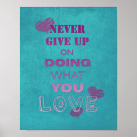 Do what you love Cute Motivational Text Typography