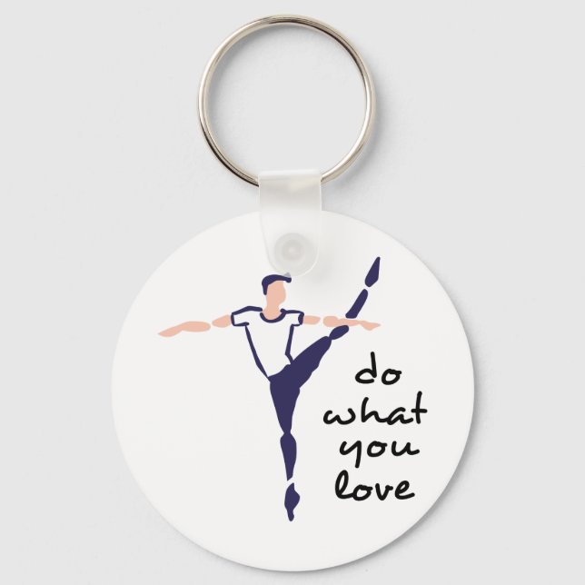 Do What You Love Keychain (Front)