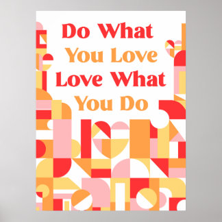 Do What You Love Poster 