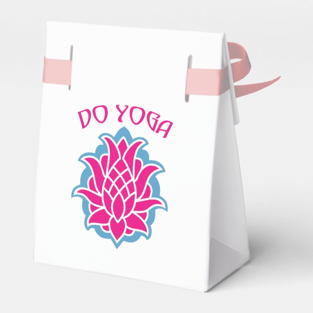 Do yoga favor box (Back Side)