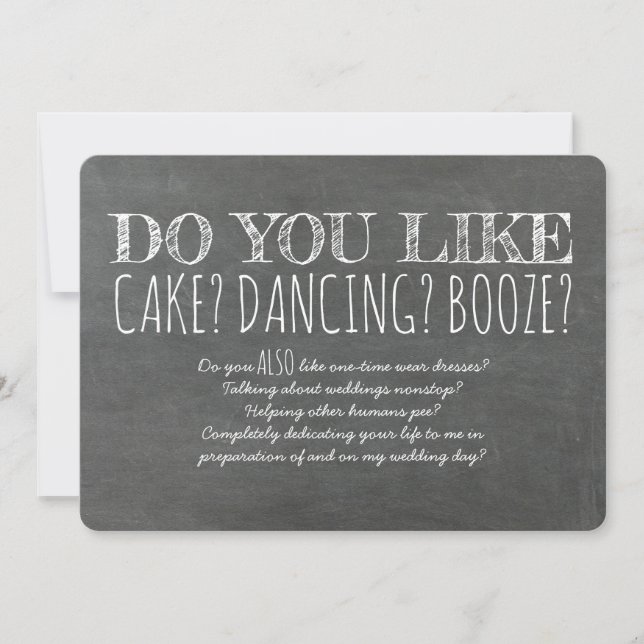 Do You Also Like... Funny Bridesmaid Proposal Invitation (Front)