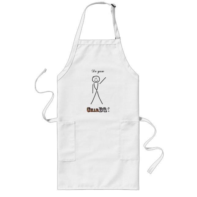 Do You CharBQ? Long Apron (Front)