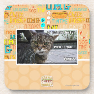 Do you feel lucky? coaster