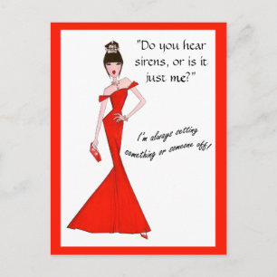 Do You Hear Sirens, Or Is It Just Me?  Postcards