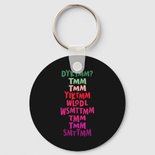 Do You Know The Muffin Man Dyktmm Nostalgia Funny  Keychain