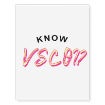Do you know VSCO?