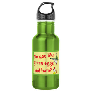 Do You Like Green Eggs and Ham? 532 Ml Water Bottle
