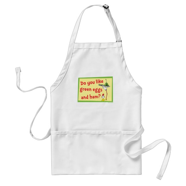 Do You Like Green Eggs and Ham? Standard Apron (Front)