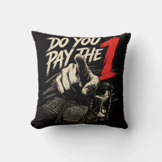 Do You Pay the 1? Gamer T-Shirt – Magic Card Inspi Throw Pillow