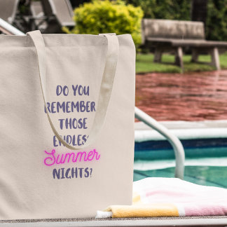 Do you Remember Retro Nostalgia Quirky Cool Gift Tote Bag