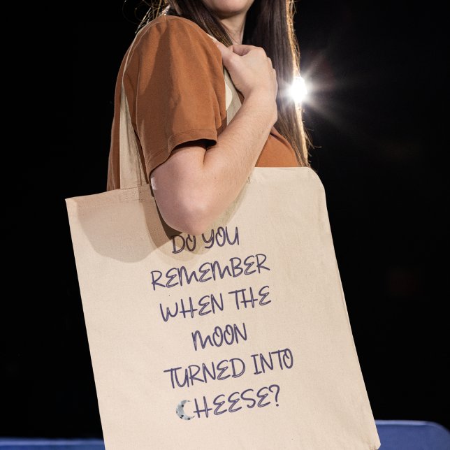 Do you Remember Retro Nostalgia Quirky Funny Tote Bag (Get yours today and relive the whimsy!
)