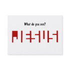 Do You See Jesus? Witnessing/ Business Cards