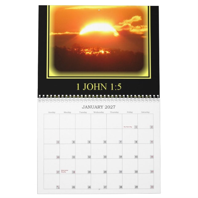 Do You See What  I See? Calendar (Jan 2027)