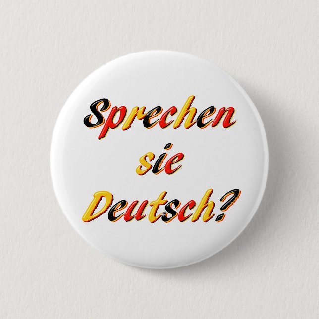 Do You Speak? 2 Inch Round Button (Front)