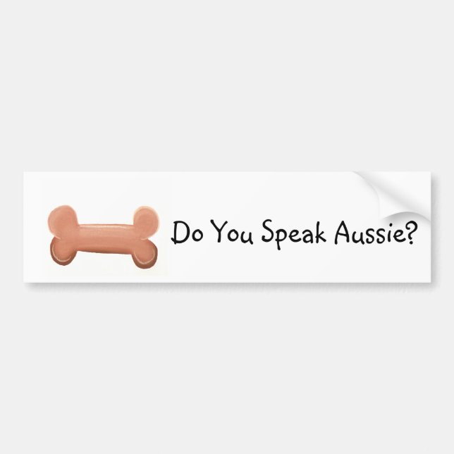 Do You Speak Aussie? Bumper Sticker (Front)
