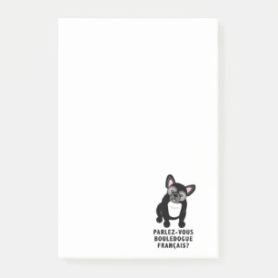 Do You Speak French Bulldog Cute Post-it Notes