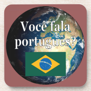 Do you speak Portuguese? Portuguese. Flag & Earth Coaster