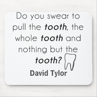 Do you swear? mouse pad