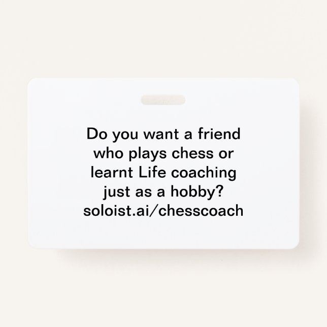 Do you want a friend badge (Front)