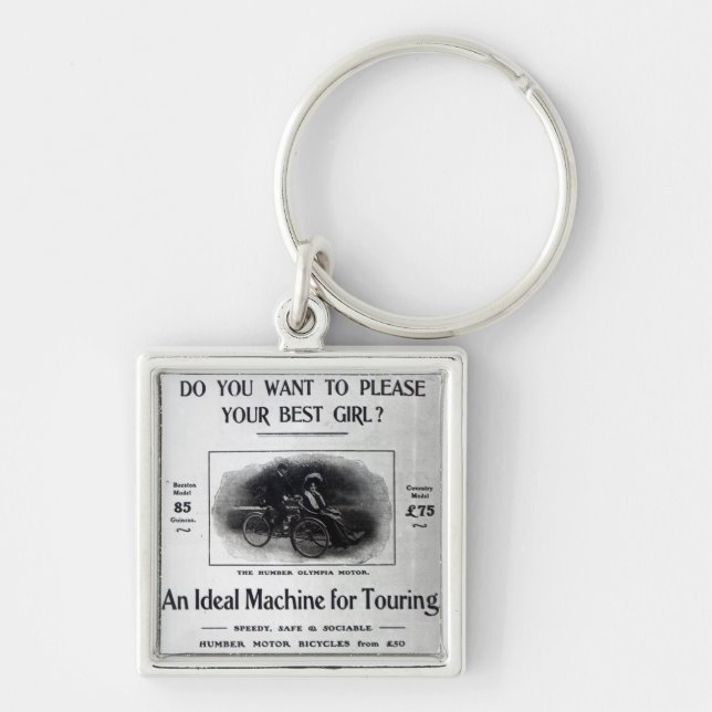 Do You Want to Please Your Best Girl? Keychain (Front)