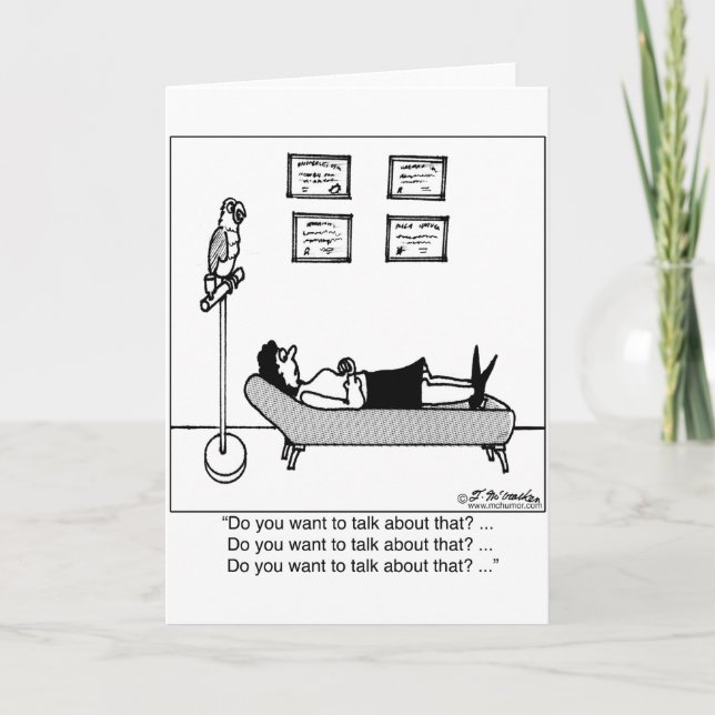 Do You Want To Talk About That? Card (Front)