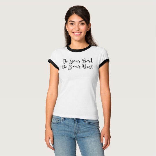 Do Your Best Ringer Tee