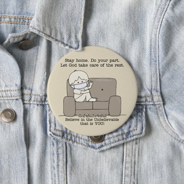 Do Your Part 4 Inch Round Button (In Situ)