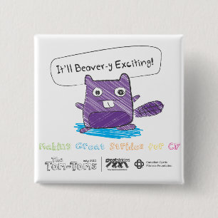 Do Your Part to Find a Cure! 2 Inch Square Button
