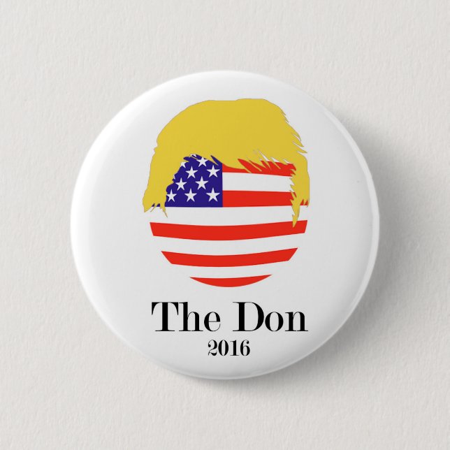 Doanld Trump - Presidential Button (Front)